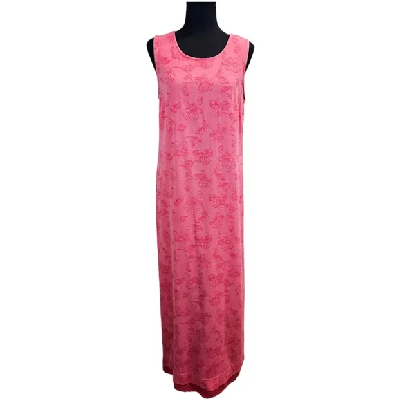 Vintage 90s Soft Girl Maxi Dress + Cardigan 8 Femcore Coquette Phoebe Buffay - Picture 6 of 16